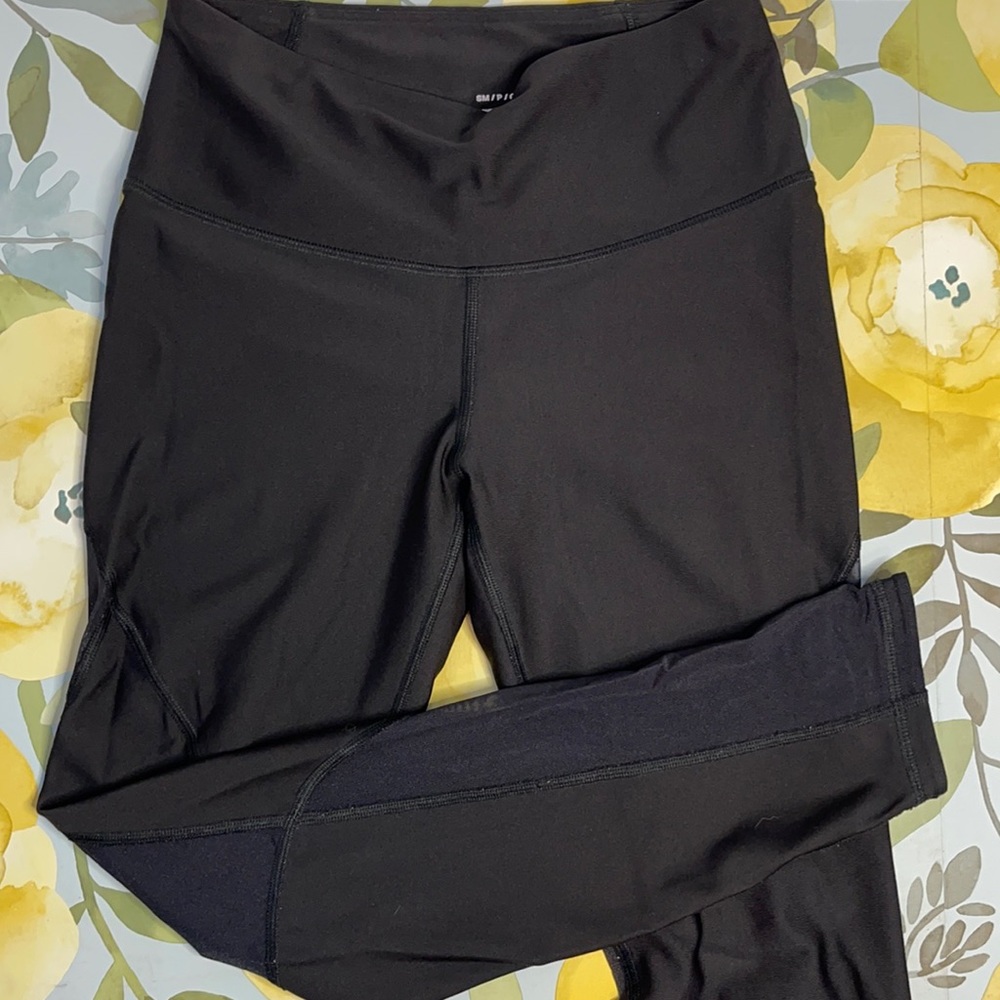 UA Under Armour Heatgear Black Compression Leggings | Size Small